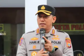 Kapolresta Palu, Kombes Pol Hari Rosena. (©Humas Polresta Palu)