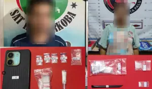 Polresta Palu Ringkus Dua Terduga Pengedar Sabu di Lere, Satunya Perempuan