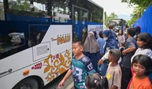 Tamasya Keliling Kota dengan Bus TransPalu, Gratis
