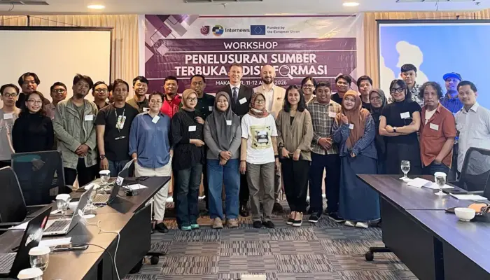 Puluhan Jurnalis Ikuti Workshop Hadapi Ancaman Disinformasi