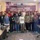 Pemateri dan sejumlah wartawan pada Workshop Sumber Terbuka dan Disinformasi di Makassar, Minggu (12/4/2026). (©AJI Makassar)