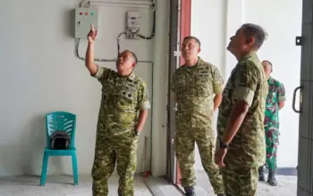 Danrem 132/Tadulako Tinjau Program KDKMP di Desa Lolu