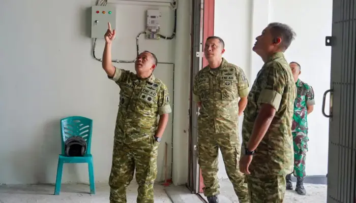 Danrem 132/Tadulako Tinjau Program KDKMP di Desa Lolu