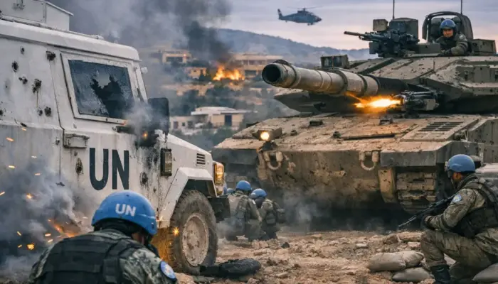 Lagi, Tank Israel Serang Konvoi Logistik PBB di Lebanon