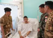 Komandan PMPP TNI Kunjungi Prajurit Terluka di Beirut