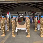 Upacara Penghormatan bagi Penjaga Perdamaian Indonesia yang Gugur di Lebanon