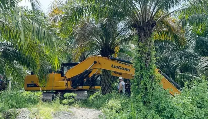 Polda Sulteng Sita 7 Alat Berat dari Aktivitas PETI di Parigi Moutong