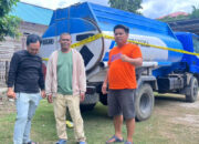 Truk tangki yang diamankan Polda Sulteng di banggai, Kamis (16/4/2026). (©HUmas Polda Sulteng)