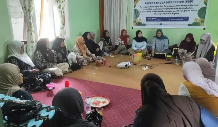 FGD oleh Solidaritas Perempuan Palu di Desa Pakuli, Sigi, Kamis (2/4/2026). (©SP Palu)