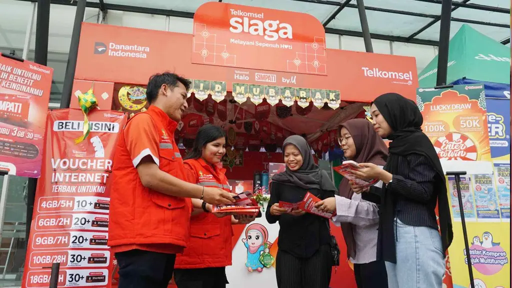 Telkomsel Siaga selama momen Ramadhan dan Idul Fitri 1447H. (©Telkomsel)