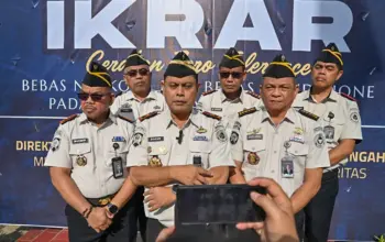 Kanwil Ditjenpas Sulteng Gelar Ikrar Zero Halinar