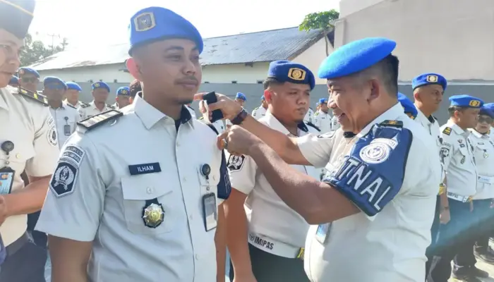 Kanwil Ditjenpas Sulteng Kukuhkan 63 Personel Pengawasan Internal