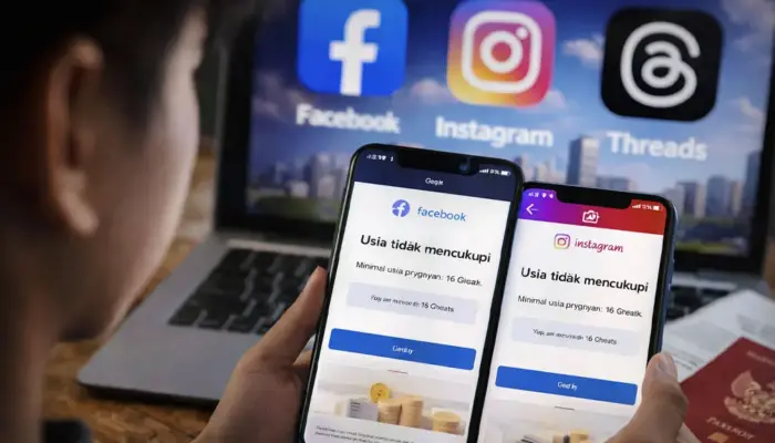 Meta Akhirnya Naikkan Batas Usia Pengguna di Indonesia Menjadi 16 Tahun