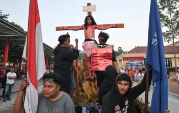 Semarak Karnaval Rohani Menuju Paskah Nasional V di Sigi