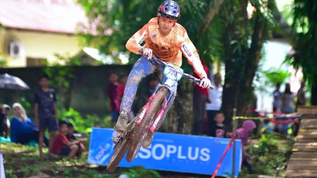 Kejuaraan MTB DOwnhill beberapa waktu lalu. (©dok. Paitia)