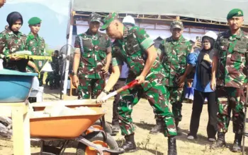 Yonif TP 873/MM dan Brigif TP 30/KN Mulai DIbangun di Sigi