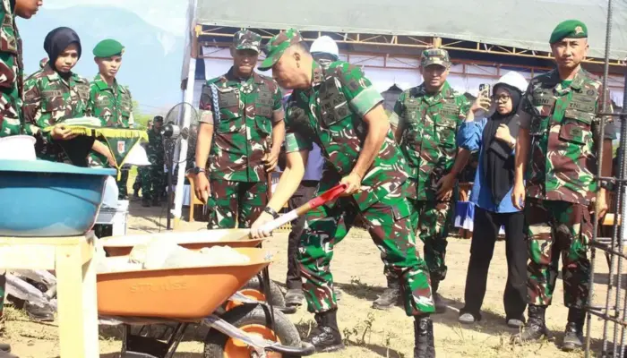 Yonif TP 873/MM dan Brigif TP 30/KN Mulai DIbangun di Sigi