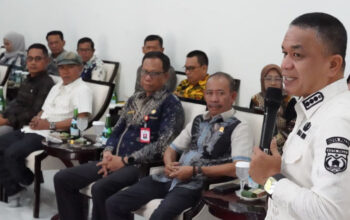 Wali Kota Palu Hadianto Rasyid menerima kunjungan anggota DPRD Paangkayu di Palu, Kamis (23/4/2026). (©Prokopim Setda Kota Palu/Jufri)