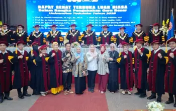 Perkuat Kapasitas Akademik, Untad Kukuhkan Sembilan Guru Besar Baru