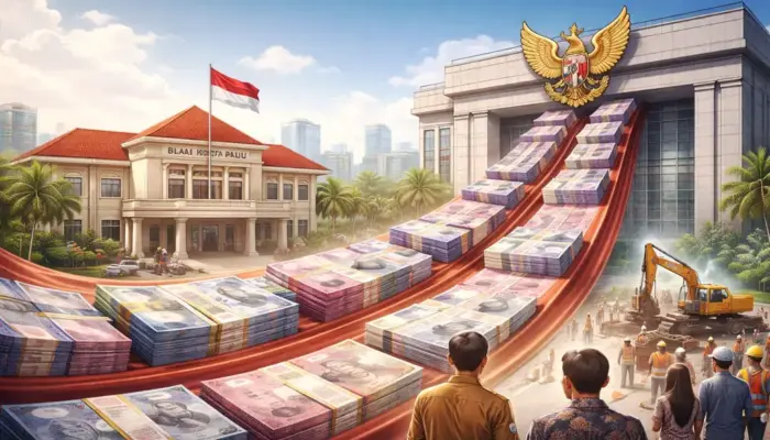 APBD Kota Palu 2026 Rp1,72 Triliun, Ketergantungan pada Transfer Pusat Masih Tinggi