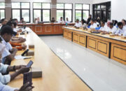 Wawali Kota Imelda bersama tim pengendali inflasi daerah Kota Palu pada high level meeting di palu, Rabu (29/4/2026). (©Prokopim Setda Kota Palu/Imron)