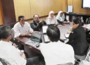 Suasana Rakor pengukuran kompetensi bagi calon pekerja dari kelompok rentan di Ruang Rapat Bappeda Palu, Rabu (29/4/2026). (©Prokopim Setda Kota Palu/Imron)