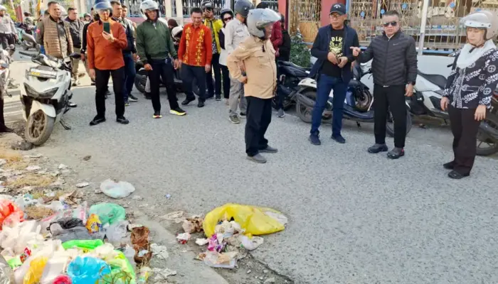Wali Kota Palu Temukan Sampah Masih Berserakan di Sejumlah Titik