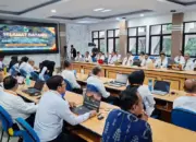 Sejumlah peserta mengikuti seleksi jabatan pimpinan tinggi pratama lingkup Pemkot Palu, Jumat (24/4/2026). (©Prokopim Setda Kota Palu/Jufri)