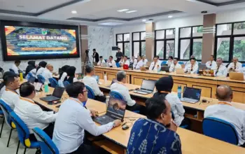 Sejumlah peserta mengikuti seleksi jabatan pimpinan tinggi pratama lingkup Pemkot Palu, Jumat (24/4/2026). (©Prokopim Setda Kota Palu/Jufri)