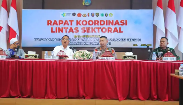 Jelang Paskah Nasional V, Polres Sigi Persiapkan Pengamanan