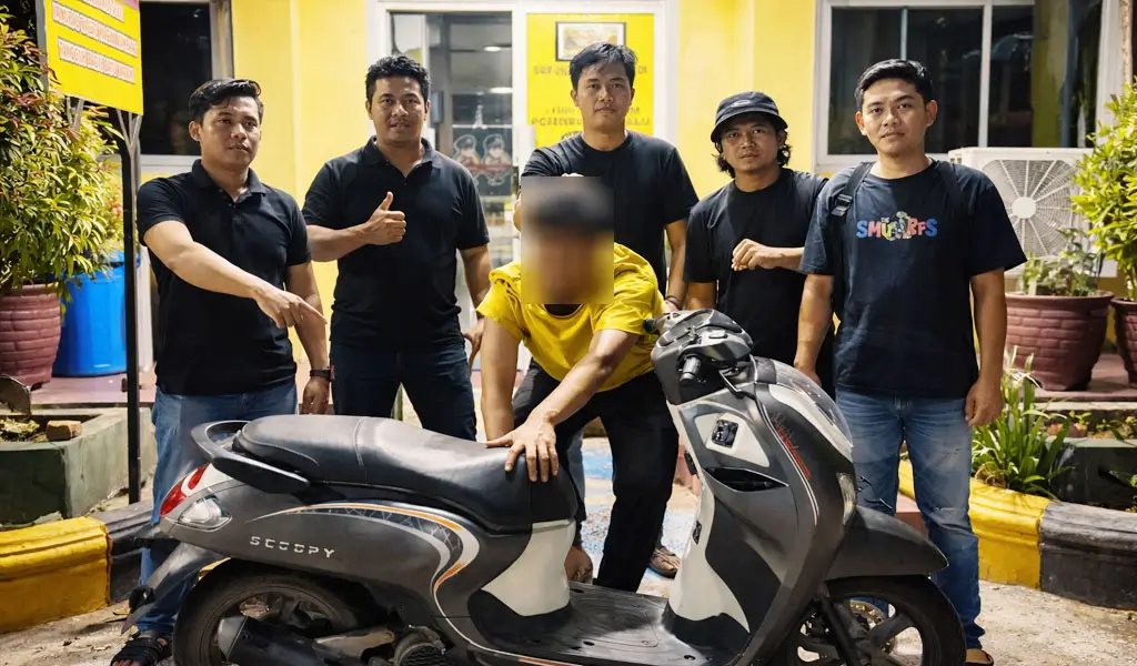 Terduga Pelaku Curanmor di Palu Diringkus, Sita 2 Motor Curian