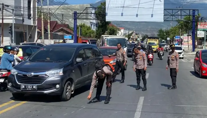 Kecelakaan di Simpang Basuki Rahmat-Zebra Tewaskan Satu Orang