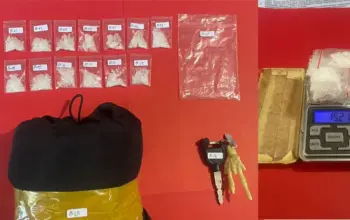 Barang bukti sabu yang disita aparat Polsek Tawaili. (©Humas Polresta Palu)