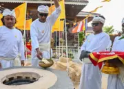 Pengecoran Keempat Rupang Buddha Nusantara di Vihara Karunadipa Palu
