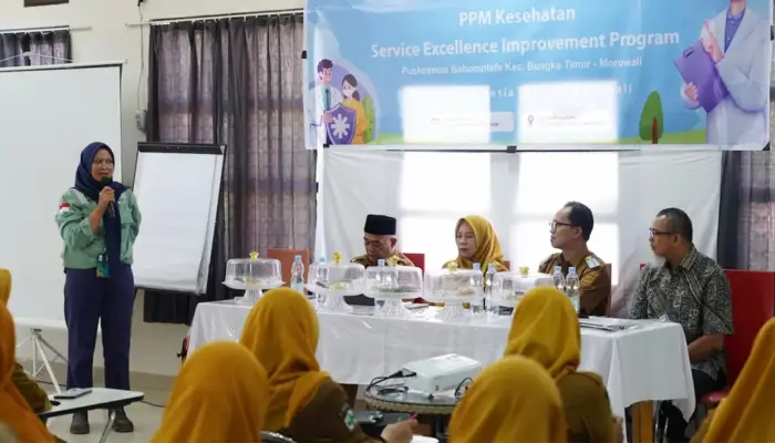 PT Vale Indonesia Luncurkan Program Service Excellence di Puskesmas Bahomotefe