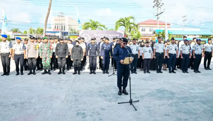 Lapas Kelas IIA Palu Ikrar Bebas Barang Ilegal dan Penipuan