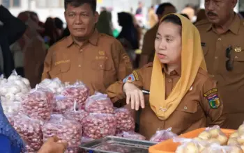 Gerakan Pangan Murah DPKDP Palu Disambut Antusias Warga