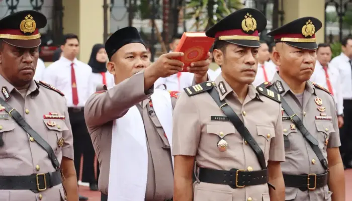 Mutasi Perwira di Jajaran Polresta Palu, Diminta Adaptasi Cepat