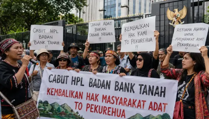 KKP: Kembalikan Tanah Masyarakat Adat Pekurehua