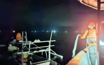 Operasi SAR di Tolitoli Selamatkan Empat Nelayan yang Mati Mesin
