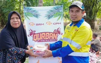 PT CPM Salurkan 45 Ekor Sapi Kurban untuk Masyarakat Sekitar