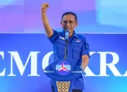 Anwar Hafid pada Musda V DPD Partai Demokrat Sulteng, Minggu (10/5/2026). (©Tim Media AH)