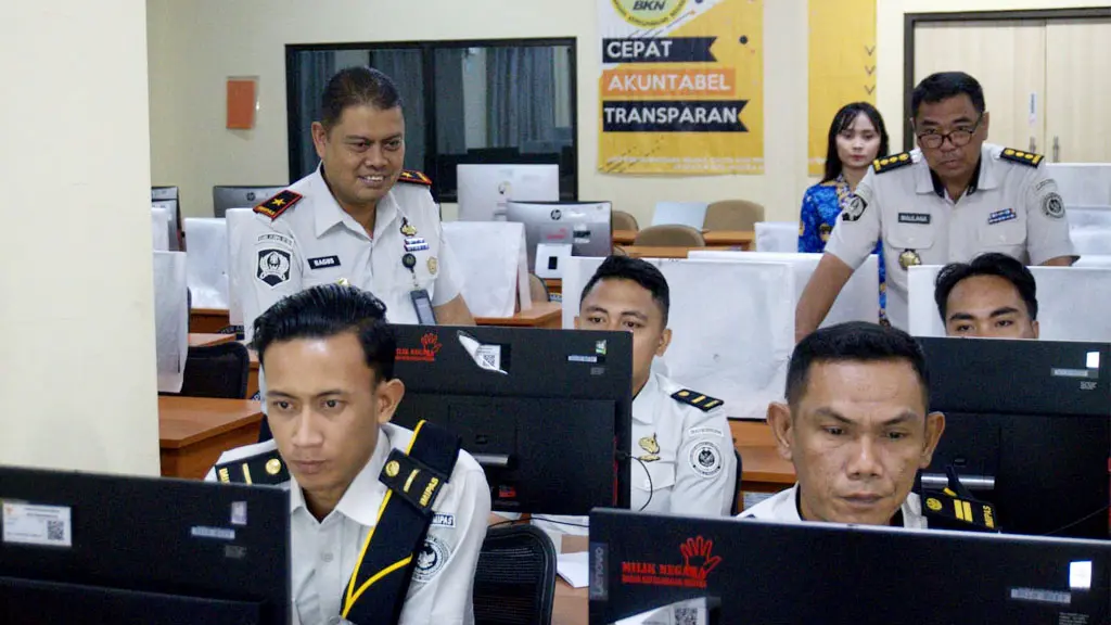 Uji kompetensi di lingkungan Kanwil Ditjenpas Sulteng, Kamis (21/5/2026). (©Humas Ditjenpas Sutleng)