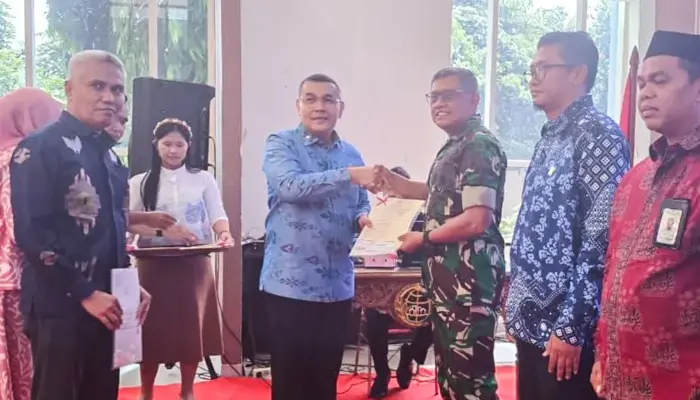 Tanah Makodam XXIII/Palaka Wira di Jl Soekarno-Hatta Kini Bersertifikat