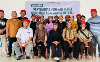 Komunitas Adat Watutau Susun Program Kerja untuk Pertahankan Wilayah Leluhur