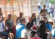 Peringatan Haru Buruh yang diisi dengan talk show bersama Wali Kota Palu di palu, Sabtu (2/5/2026). (©Prokopim Setda Kota Palu/Iwan)
