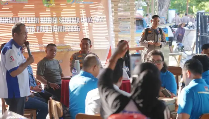 May Day Tanpa Demo, Wali Kota Palu Umumkan Pemisahan Dinas Ketenagakerjaan