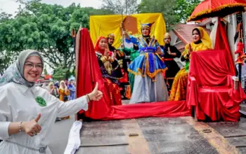 Karnaval Budaya Warnai Hardiknas 2026 Kota Palu
