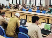 Peluncuran Palu Mapan dalam rapat evlauasi TPID di Palu, Selasa (12/5/2026). (©Prokopim Setda Kota Palu/Ridwan)
