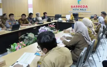 Wawali Imelda pada Rapat Evaluasi PAD Kota Palu, Senin (11/5/2026). (©Prokopim Setda Kota Palu/Imron)